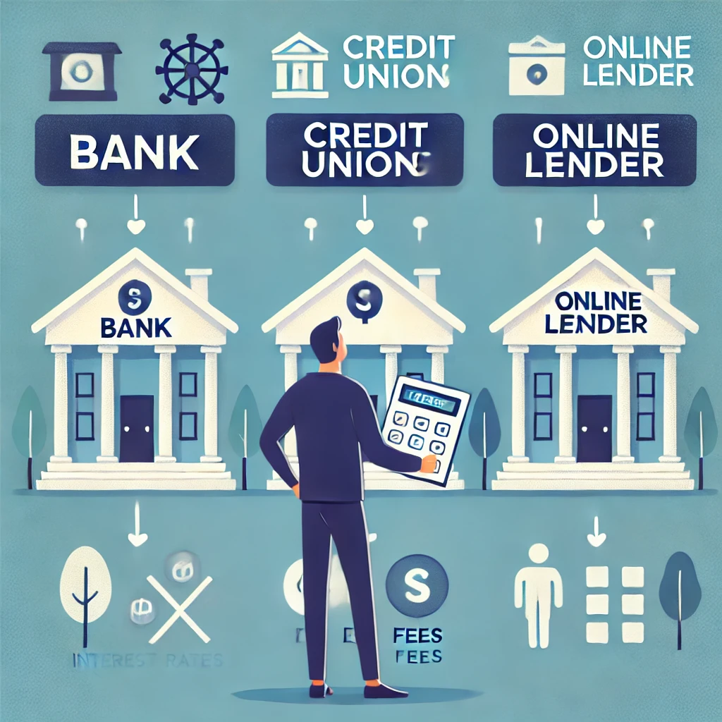 Choosing a Lender: Banks, Credit Unions, or Online Lenders?