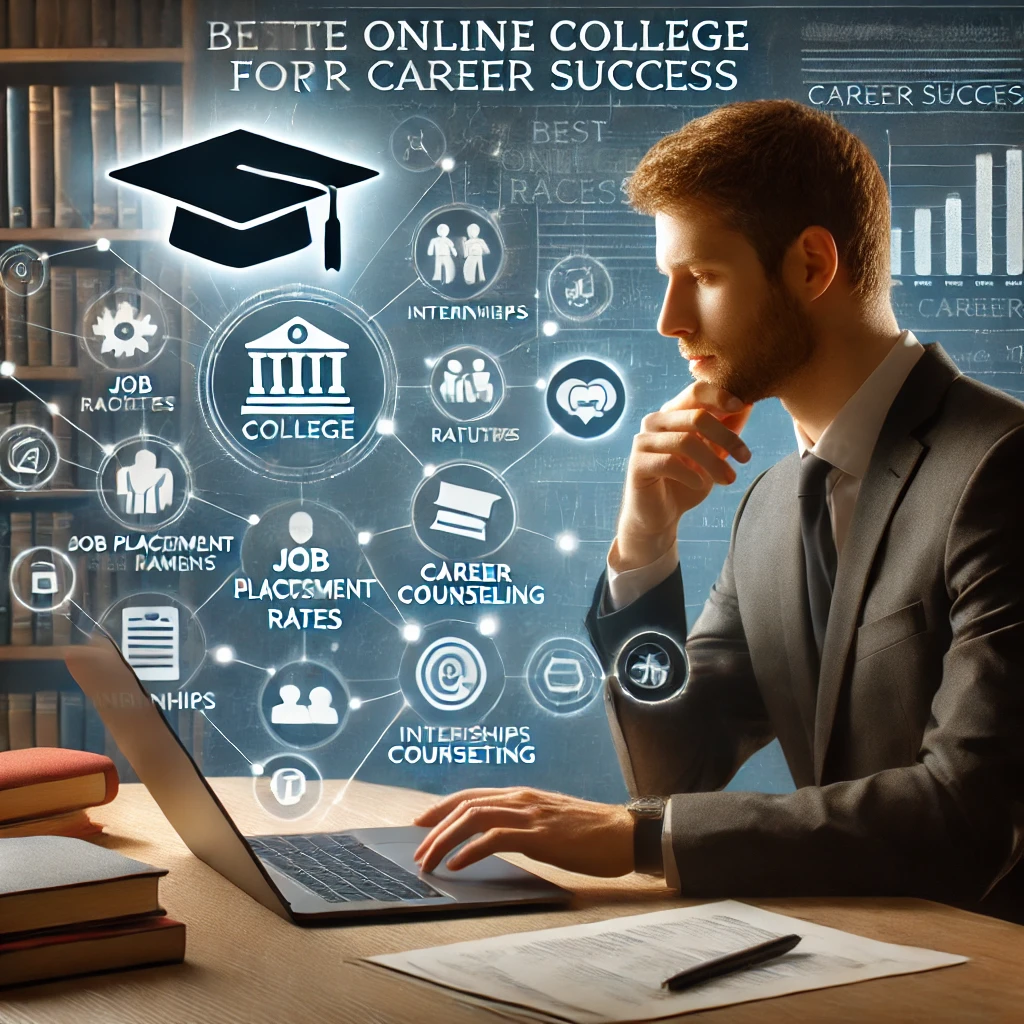 Choosing the best online college for career success