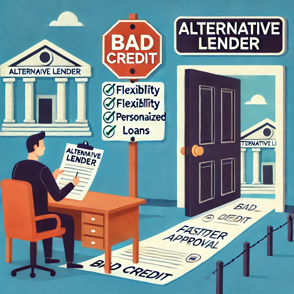 Consider Applying for Loans with Alternative Lenders with Bad Credit