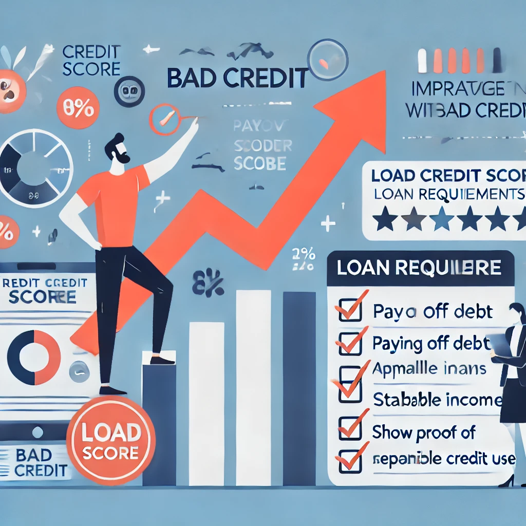 Strategies to improve chances of getting a loan with bad credit